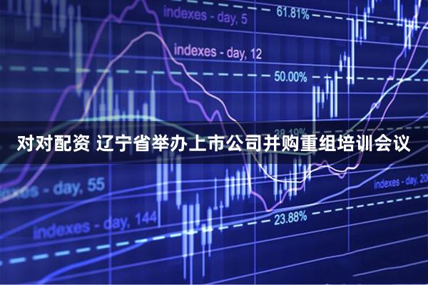 对对配资 辽宁省举办上市公司并购重组培训会议