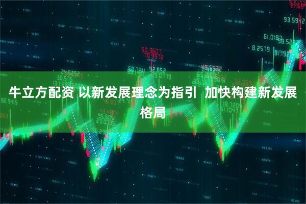 牛立方配资 以新发展理念为指引  加快构建新发展格局